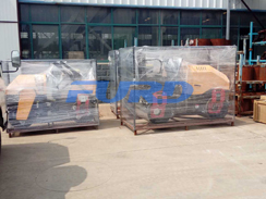 福瑞得機械4臺2噸壓路機，2臺1噸壓路機，6臺手扶壓路機準備發往客戶施工現場