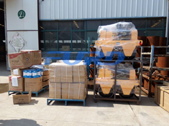 福瑞得今日發貨：外貿出口壓路機20臺；國內訂購一臺激光整平機，13臺壓路機